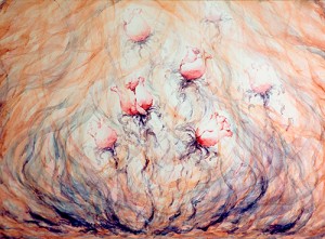 "Humanité" aquarelle 70x50