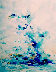 "Sérénité" aquarelle 34x41